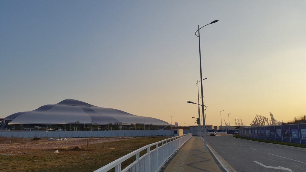 The new prince bay port at Shenzhen