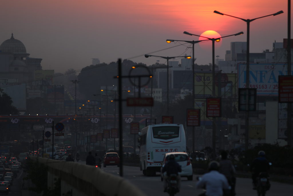 KR Puram Cable Bridge